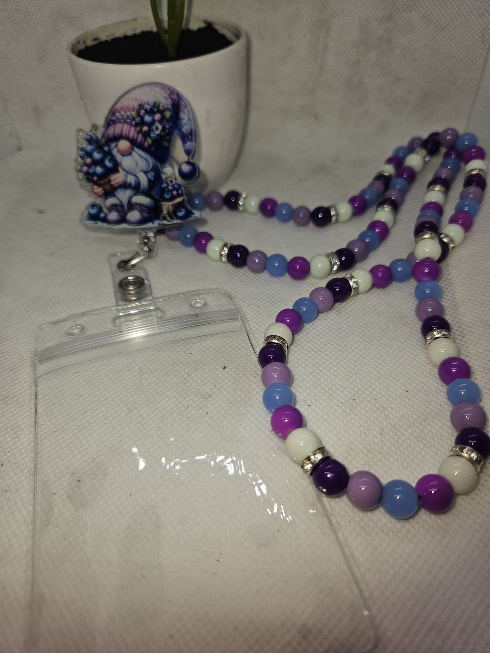 Adorable Gnome Lanyard